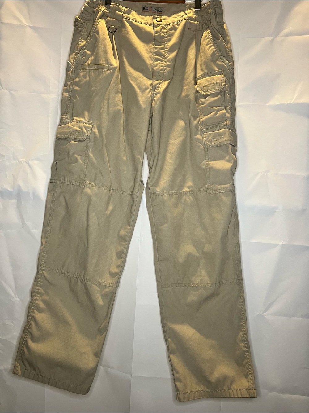 5.11 Tactical Men's Khaki Tan Cargo Utility Pants Gorpcore Sz 34
